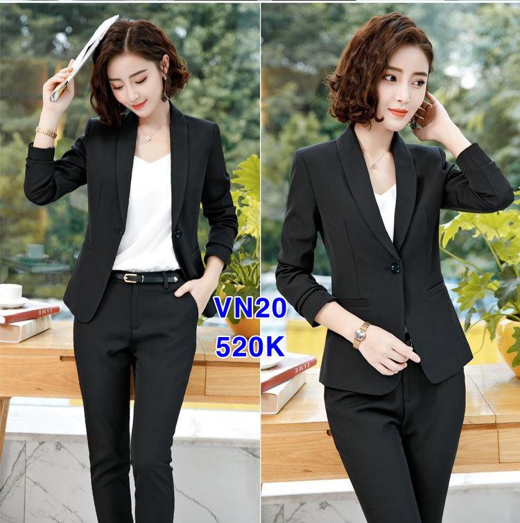 Set nguyên bộ áo Vest quần dài VN20